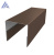 Планка заборная 0,45x20x22x17x2000 RAL8017 шоколадно-коричневый