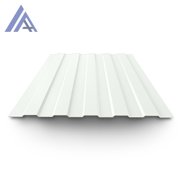 Профнастил окрашенный С8 0,45х1150(1200)х2000 RAL 9003 сигнал-белый