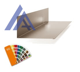 Планка примыкания верхняя 0,45x250x147x2000 цвет под заказ