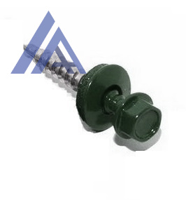 Саморез кровельный 5.5х19 RAL6005 по металлу