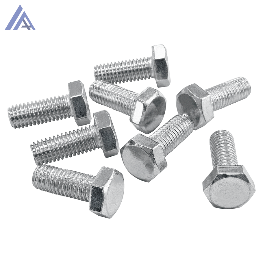 Болт шестигранный М8х30 мм DIN 933 / цинк / 200 шт.