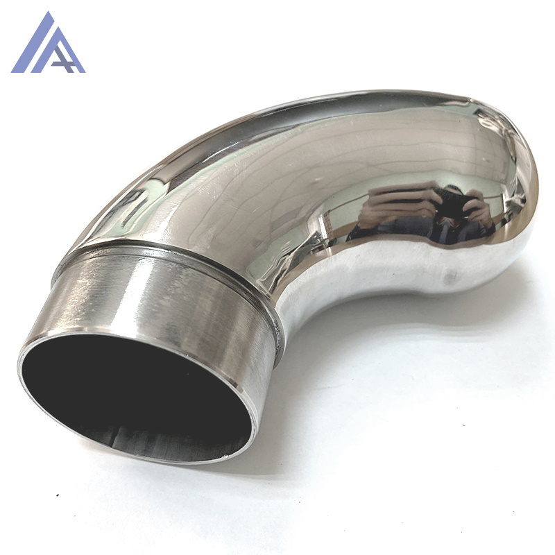 Отвод оконечный с круглой заглушкой (зеркало) 50,8, марка AISI 304