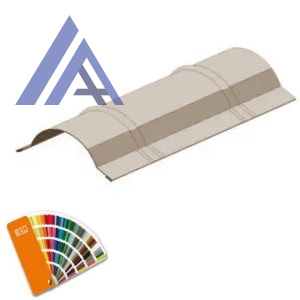 Конек полукруглый R110x2000 цвет под заказ