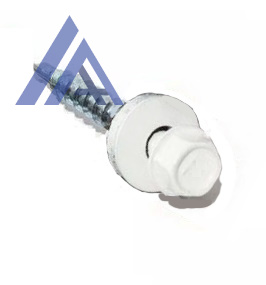 Саморез кровельный 4.8х70 RAL9003 по дереву