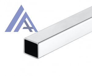 Трубы нержавеющие электросварные ЭСВ квадратные 10х1.5 зерк имп ASTM A554, длина 6 м, марка AISI 201