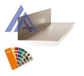 Планка примыкания верхняя 0,45x250x147x2000 цвет под заказ