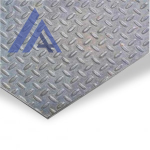 Лист рифленый 10х1500х6000 чечевич