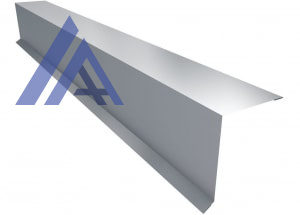 Планка торцевая 0,45х100х125х2000 оц