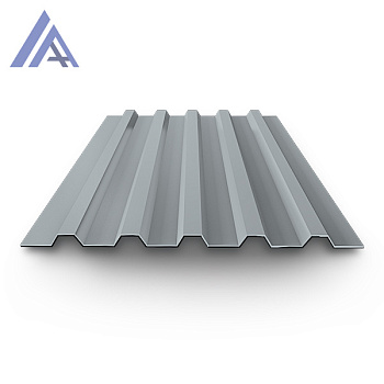 Профнастил окрашенный 0.45х1100х2000 RAL 7004 Россия С20