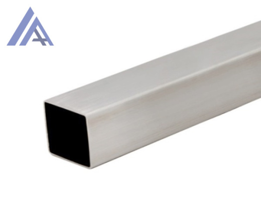 Трубы нержавеющие электросварные ЭСВ квадратные 20х1 шлиф ASTM A554, длина 6 м, марка AISI 430