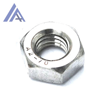 Гайка DIN 934 из нерж. стали A2-70 (AISI 304) M12 (200штук)