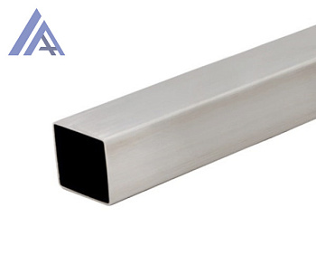 Трубы нержавеющие электросварные ЭСВ квадратные 120х2 шлиф имп ASTM A554, длина 6 м, марка AISI 304 (08Х18Н10)