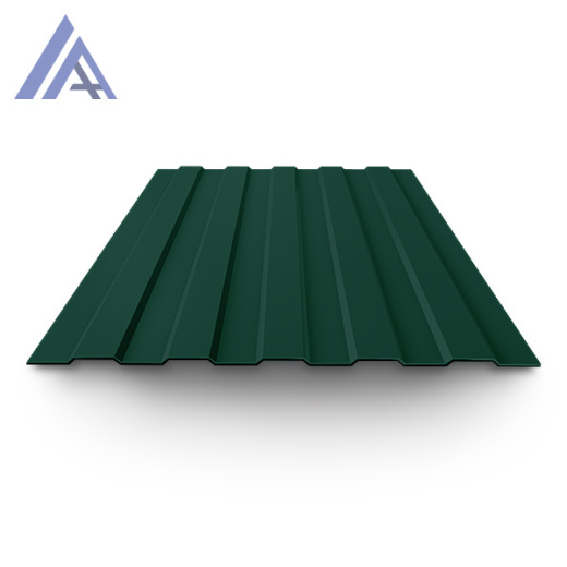 Профнастил окрашенный С8 0,45х1150(1200)х2000 RAL 6005 зеленый мох