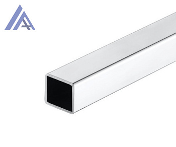 Трубы нержавеющие электросварные ЭСВ квадратные 10х1.5 зерк имп ASTM A554, длина 6 м, марка AISI 201