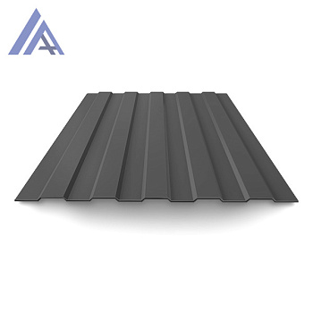 Профнастил окрашенный С8 0,45х1150(1200)х2000 RAL 7024 серый графит