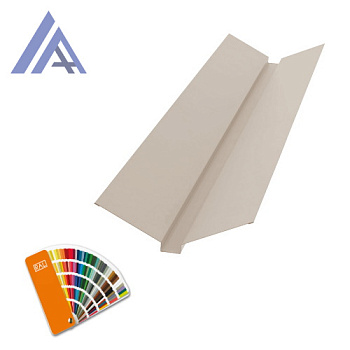 Планка ендовы верхняя 0,45x145x145x2000 цвет под заказ