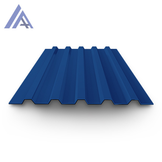 Профнастил окрашенный 0.4х1100х2000 RAL 5005 Россия С20