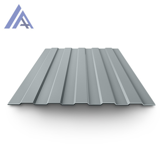 Профнастил окрашенный С8 0,5х1150(1200)х2000 RAL 7004 серый